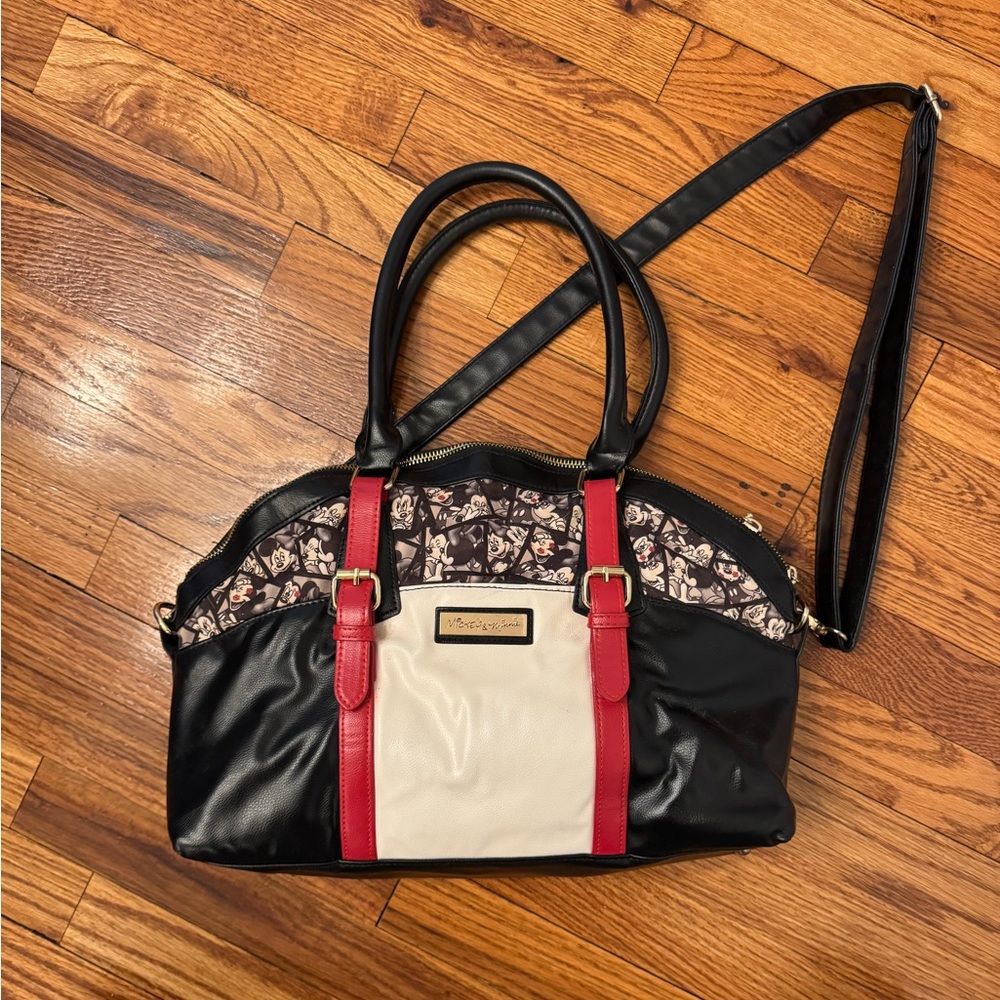 The Bradford Exchange Disney Mickey & Minnie Leather Bag